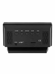 VST 897-1 Красные часы настольные (без блока)